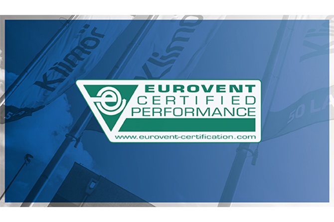 KLIMOR EVO z certyfikatem Eurovent
