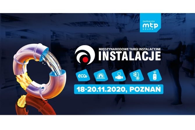 Zmiana terminu targów Instalacje 2020!