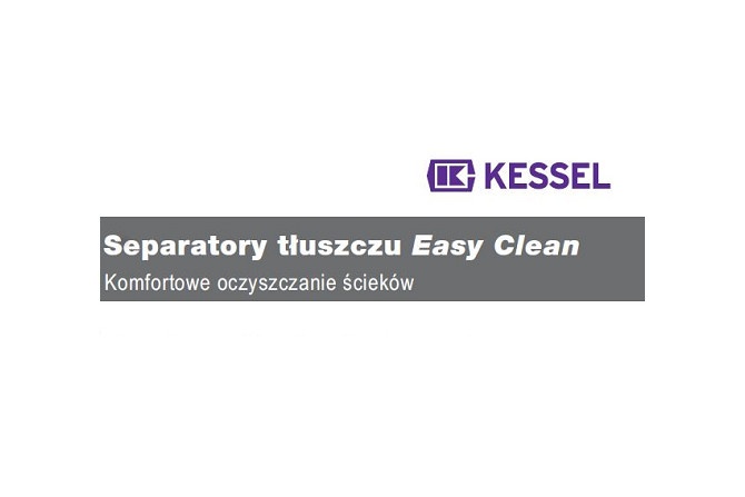 Separator tłuszczu od firmy Kessel -  przeczytaj co potrafi