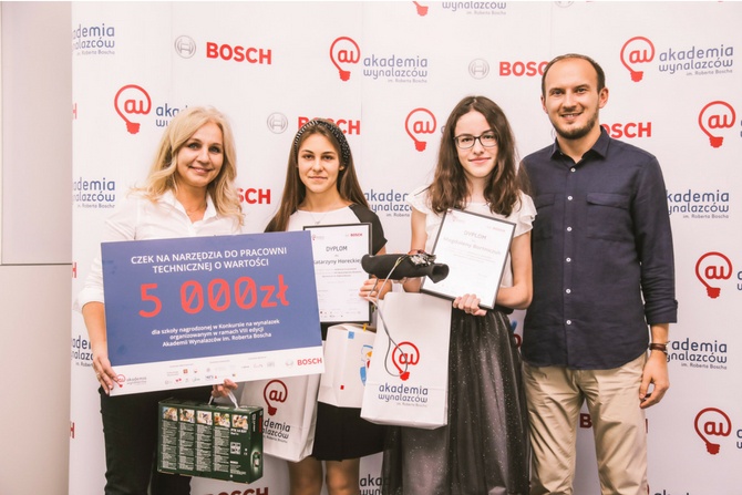 Znamy już zwycięzców konkursu na wynalazek 8. edycji Akademii Wynalazców im. Roberta Boscha
