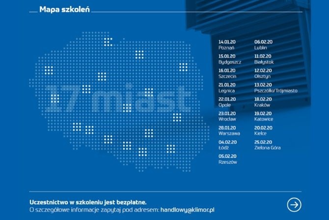EVOlucja KLIMOR – cykl szkoleń dla projektantów