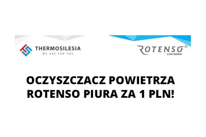 Kupuj Rotenso CAC i odbierz oczyszczacz Piura za 1PLN