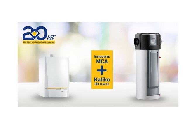 Wystartowała akcja promocyjna pakietów Innovens MCA z pompami ciepła do c.w.u. Kaliko
