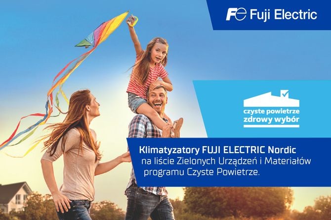 Fuji Electric na Liście ZUM programu „Czyste Powietrze”