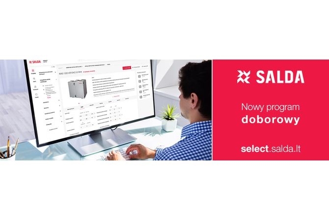 Program doboru urządzeń wentylacyjnych SALDA