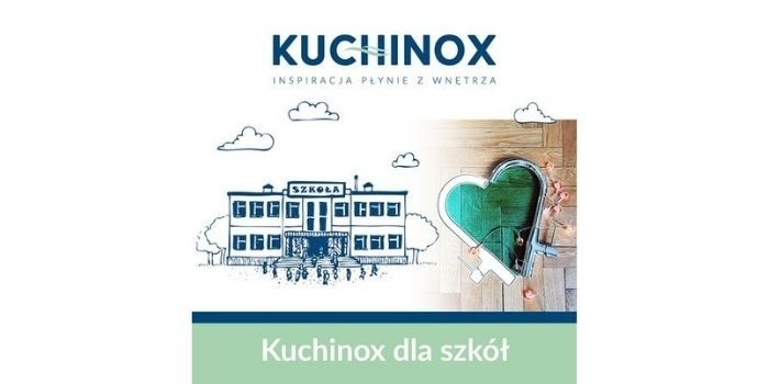 Kuchinox przekazuje swoje produkty do szkół