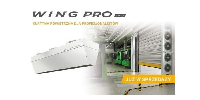 Kurtyna powietrzna Wing Pro VTS