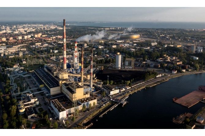 Nowoczesna oczyszczalna ścieków w elektrociepłowni w Gdyni