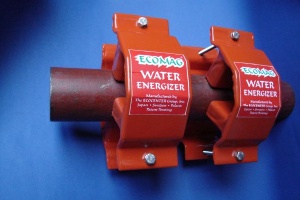 Magnetyzer do wody ME2 Ecomag® - przeznaczony do instalacji o średnicy od  DN 1 1/2" - 2" czyli od 48mm do 60 mm średnica zewnętrzna