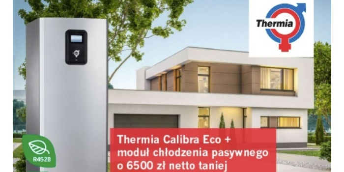 Pakiet z pompą ciepła Thermia Calibra Eco taniej o 6500 zł!