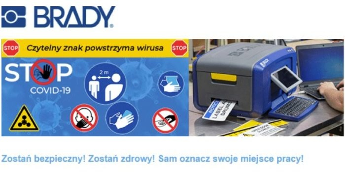 Zostań w domu i zaloguj się na webinar: Samodzielne tworzenie znaków BHP