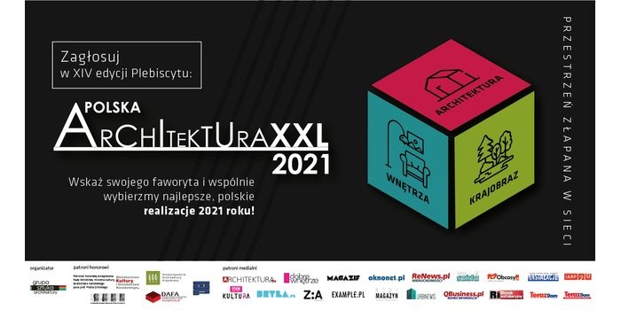 Wystartował Plebiscyt Polska Architektura XXL 2021