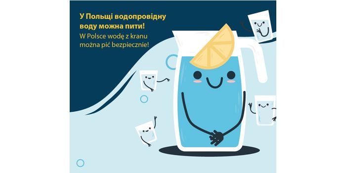 Kampania promująca picie wody z kranu wśród Ukraińców