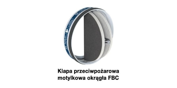 Motylkowe klapy przeciwpożarowe FBC Lindab