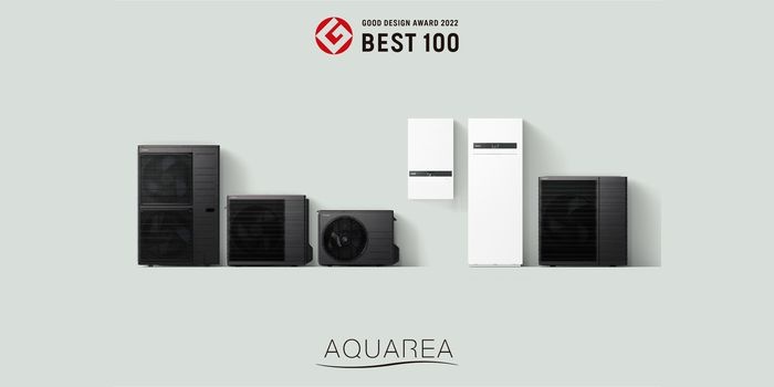Pompy ciepła Panasonic Aquarea generacji K i L wyróżnione w Good Design Awards 2022