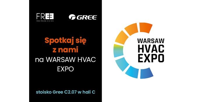 Spotkaj się z GREE na Warsaw HVAC Expo