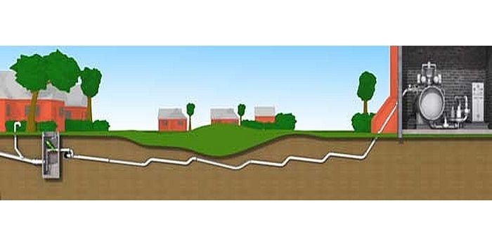 Kanalizacja ciśnieniowa na terenach podmiejskich i niezurbanizowanych