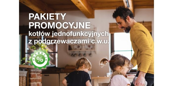 Promocja na zestawy i pakiety kotłów z podgrzewaczami c.w.u. De Dietrich