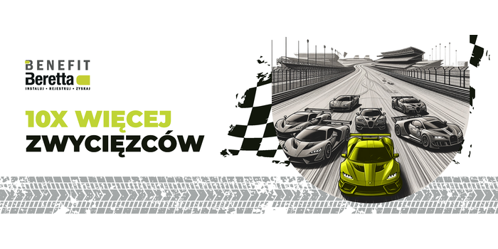 Benefit Beretta, czyli dedykowana oferta dla instalatora i 10 x więcej zwycięzców!