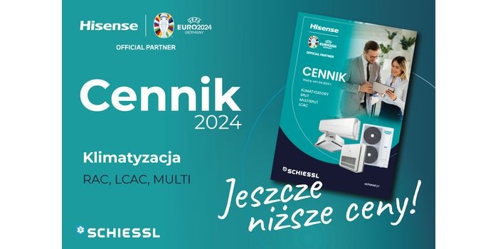 Nowy cennik klimatyzatorów Hisense!