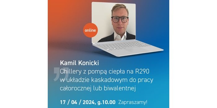 Otwarte webinarium na temat chillerów z pompą ciepła na czynnik R290