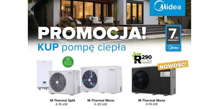 Klimatyzator gratis przy zakupie pompy ciepła