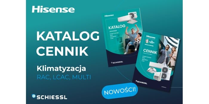 Nowy katalog i cennik klimatyzatorów Hisense