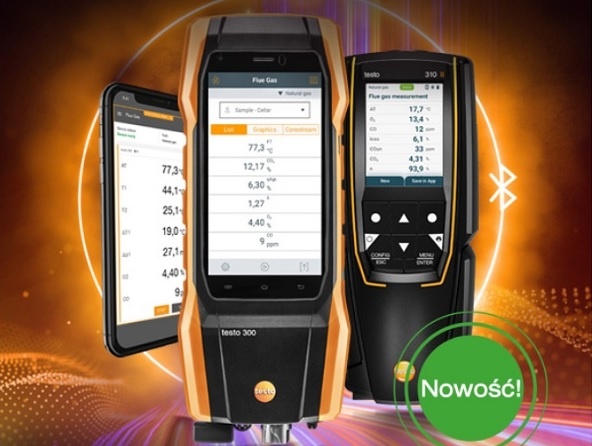 Niezawodna analiza systemów grzewczych za pomocą analizatora spalin testo 310 II EN