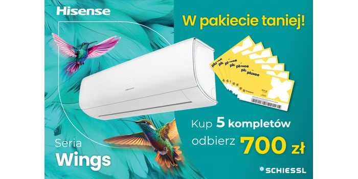 Hisense Wings – w pakiecie taniej!