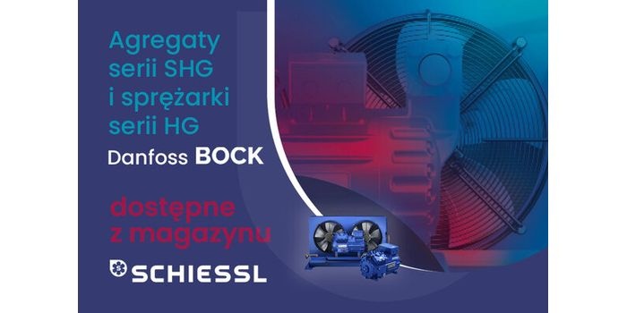 Agregaty i sprężarki Danfoss BOCK prosto z magazynu!