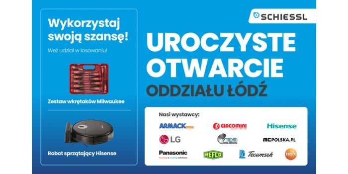 Nowa siedziba oddziału Schiessl w Łodzi