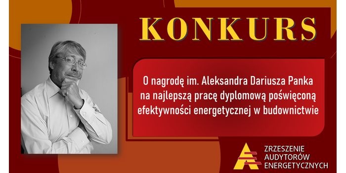 Konkurs na najlepszą pracę dyplomową o efektywności energetycznej w budownictwie