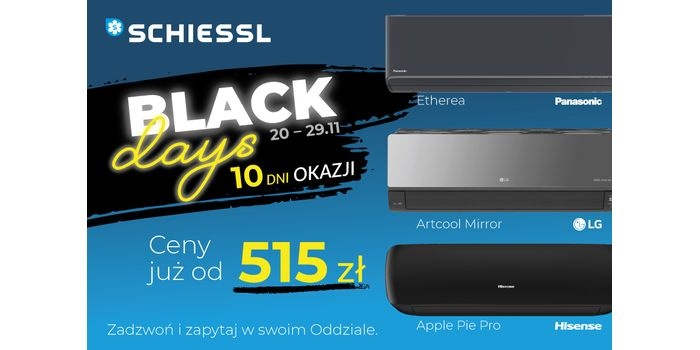 BLACK Days z klimatyzacją