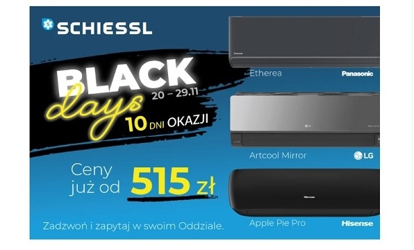 BLACK Days z klimatyzacją