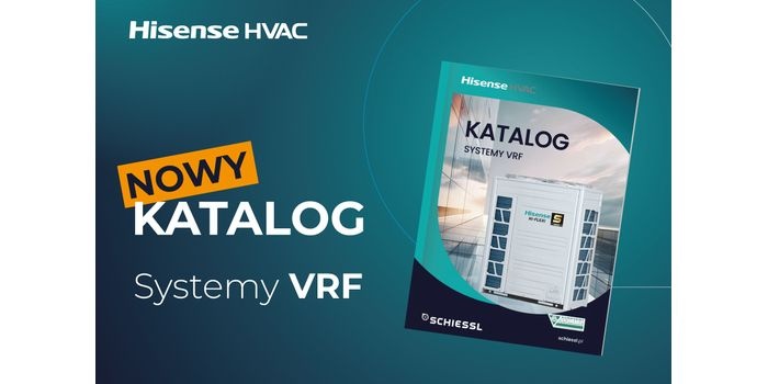 Nowy katalog systemów klimatyzacyjnych Hisense VRF