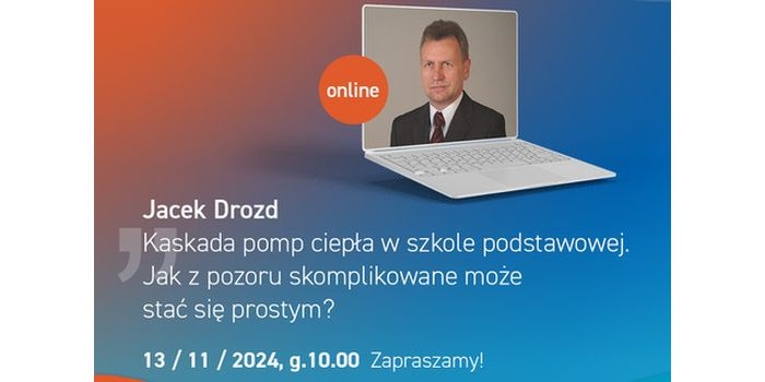 Bezpłatny webinar: Tajniki kaskady pomp ciepła