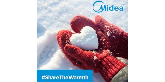 Midea kontynuuje działania w ramach akcji „Share the Warmth – podziel się ciepłem”