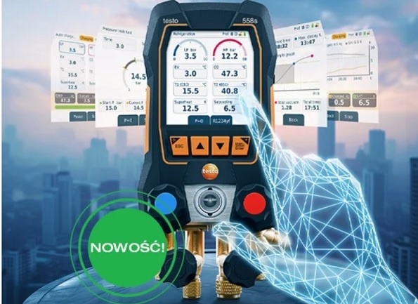 Doskonałość, której możesz dotknąć – nowa elektroniczna oprawa zaworowa testo 558s