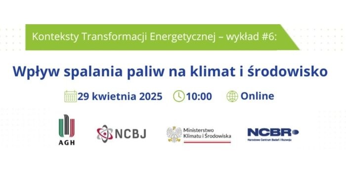 Wykład „Wpływ spalania paliw na klimat i środowisko”