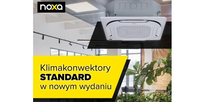 Nowe kasetonowe klimakonwektory NOXA