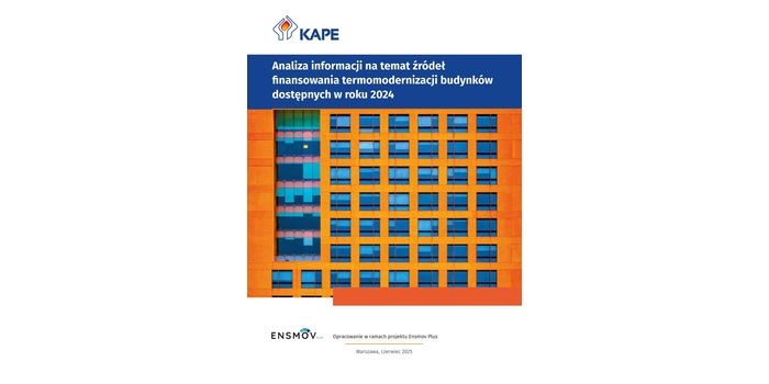 Raport KAPE: źródła finansowania termomodernizacji budynków