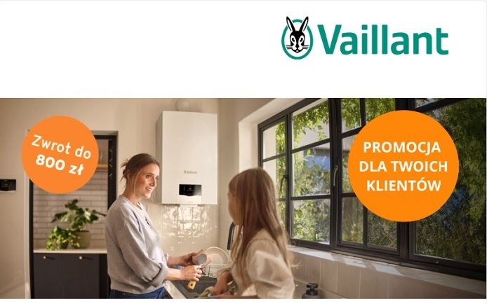 Zwrot do 800 zł za kocioł Vaillant – do końca akcji tylko 3 tygodnie