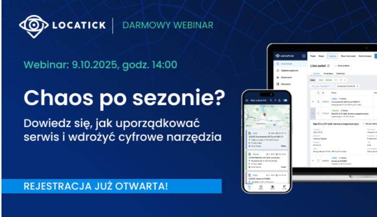 Bezpłatny webinar z Locatick: po sezonie – praktyczne porady, jak prowadzić cyfrowy serwis