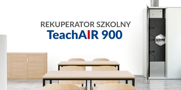 Inteligentna wentylacja w edukacji. TeachAIR od Alnor – rekuperator zaprojektowany dla szkół