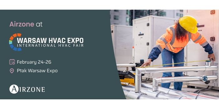 AIRZONE na Warsaw HVAC Expo 2026