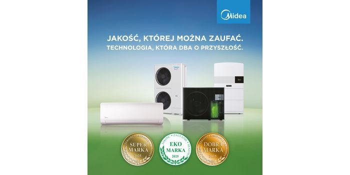Potrójne wyróżnienie Midea