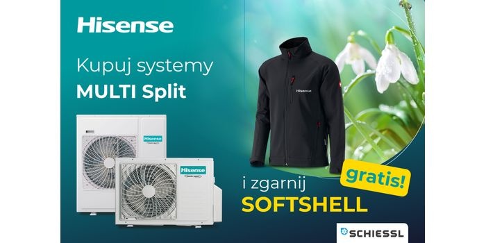 Kurtka gratis do zakupu Hisense MULTI Split