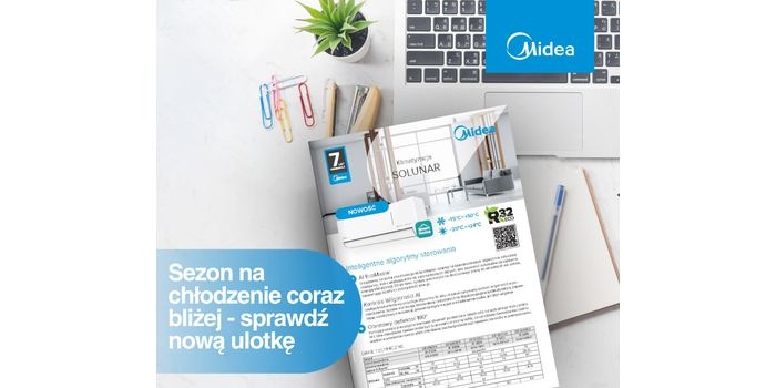 Klimatyzatory Midea typu SPLIT na sezon chłodzenia