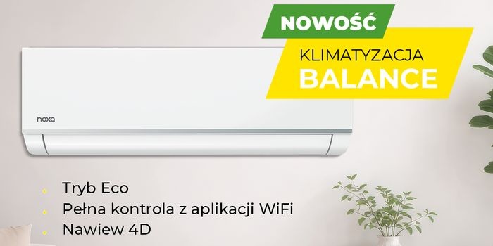 Klimatyzator Balance – nowość w ofercie NOXA