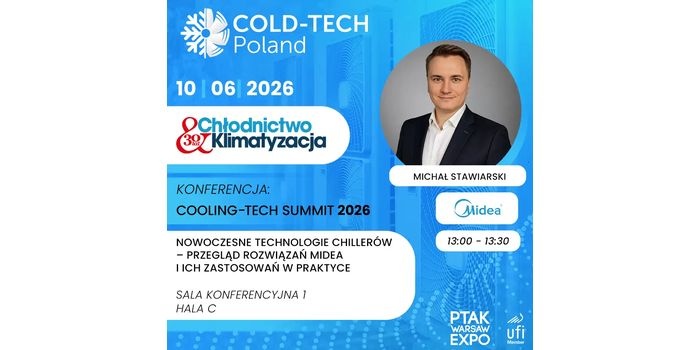 Cooling-Tech Summit 2026 na Targach Cold-Tech Poland